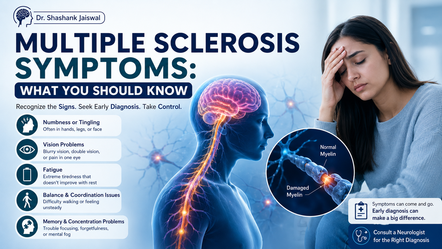 Multiple Sclerosis Symptoms: What You Should Know